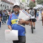 El domingo 12 de abril las portadas de los medios EXPRESO y EXTRA salieron en blanco en protesta de la persecución del Gobierno Nacional.