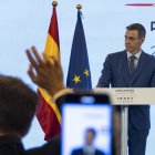 El presidente del Gobierno Español Pedro Sánchez explicó la medida para la regularización de migrantes.