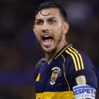 Leandro Paredes, jugador de Boca Juniors, durante el partido contra Barcelona.