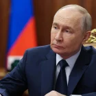 El presidente ruso Vladimir Putin en el Kremlin de Moscú, Rusia, el 14 de abril de 2026.