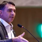 El senador y candidato a la Presidencia de Brasil por el Partido Liberal (PL), Flávio Bolsonaro.