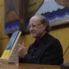 Jaime Marchán presentó la novela en el paraninfo de la Universidad Andina Simón Bolívar de la capital.