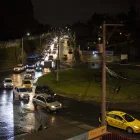 Circular poco más de un kilómetro, desde la Occidental hacia el redondel de la Rumihurco, toma hasta 30 minutos.