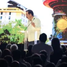 El exalcalde Jaime Nebot reapareció el 11 de abril de 2026 para brindar una conferencia sobre coyuntura nacional.