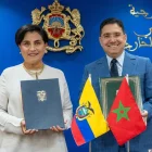 Ecuador y Marruecos suscribieron un comunicado conjunto que reafirma la voluntad de profundizar la relación bilateral.