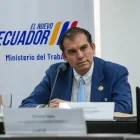 El ministro de Trabajo de Ecuador, Harold Burbano.