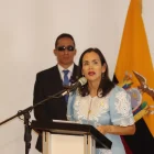 Inés Manzano saldrá del ministerio de Ambiente y Energía. La foto es cuando presentó el informe de su gestión en 2025.