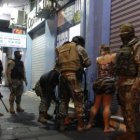 Los controles que hicieron los militares en toque de queda anterior.