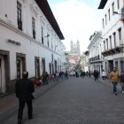El hecho ocurrió en las calles Venezuela y Mejía, en el Centro Histórico de Quito.