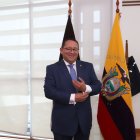 El contralor Xavier Torres, en una entrevista con este Diario, en 2023.