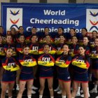 Orgullo ecuatoriano en la competencia mundial de cheerleading.