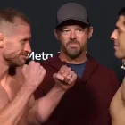 Davey Grant vs Adrián Luna Martinetti en el pesaje.