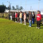 Decenas de jóvenes de la leva 2007 participaron en una jornada de acuartelamiento en Riobamba.