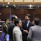 Niels Olsen presiden la Asamblea de Ecuador dese mayo de 2025.