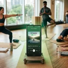 Imagen referencial de Spotify Fitness, generada con IA.