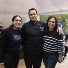 Cristina Salazar, Sebastián Galarza y Sofía Arroyo.