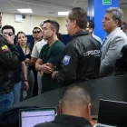 El presidente Daniel Noboa participó en los allanamientos a las oficinas de CNEL.