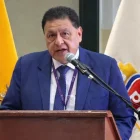 Jaime Bernabé durante su intervención en la rendición de cuentas 2025 del Ministerio de Salud.