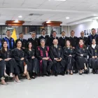 Mercedes Caicedo compartió una fotografía del último encuentro con sus compañeros de la Corte de Justicia.