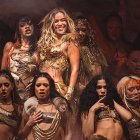 Karol G en concierto.