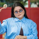 Sheyla Vargas, emprendedora de 26 años, ha aportado a la reactivación de la calle Panamá con una oferta culinaria económica y que apunta a los jóvenes.