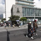 El edificio del Instituto Ecuatoriano de Seguridad Social en Quito.