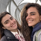 Giovanna Andrade con su hija Rosita.