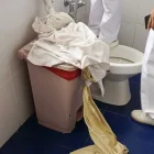 Un detenido subió a los techos del hospital de Guayaquil el 30 de abril mientras permanecía bajo custodia.