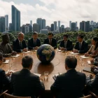 Líderes globales debaten el rumbo de un nuevo orden internacional más equitativo.