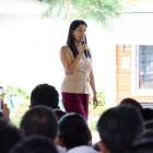 Gilda Alcivar es la ministra de Educación de Ecuador.