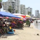 Los turistas disfritaron de las playas de la provincia de Santa Elena.