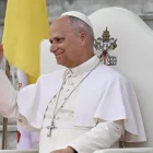 El Papa León XIV fue captado el pasado 21 de abril en el Campus León XIV de la Universidad Nacional, en Malabo, Guinea Ecuatorial.