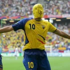Mundial 2006 la locura de Jaime Kaviedes, hizo el gol ante Costa Rica y festejo con la mascara del Hombre Araña.