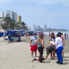 Playas y balnearios del país reciben gran afluencia de visitantes durante el feriado por la Batalla de Pichincha.