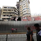 Los moradores y comerciantes denuncian haber sido amenazados.