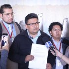 El asambleísta del correísmo Luis Fernando Molina presento un pedido al CPCCS sobre Cynthia Jacho.