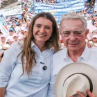 La candidata presidencial de Colombia, Paloma Valencia, manifestó que luego de conversar con Daniel Noboa, el mandatario decidió reducir la tasa de seguridad.