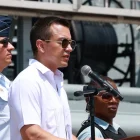 Daniel Noboa dijo el 7 de mayo en Machala que Ecuador vive un conflicto armado interno.