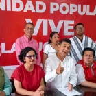 Geovanni Atarihuana, director de Unidad Popular, lideró la intervención.