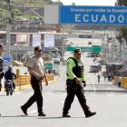 El comercio por vía terrestre entre Ecuador y Colombia se vio afectado por el cobro de las tasas.