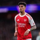 El defensor Piero Hincapié ha sido titular inamovible en Arsenal de Inglaterra.
