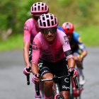Alexander Cepeda es de momento el ecuatoriano mejor ubicado en el Giro 2026.