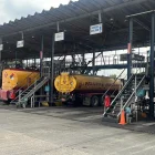 El ministro Juan Carlos Blum supervisó y verificó el despacho normal de combustibles líquido.