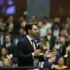 El presidente de la Asamblea Nacional, Niels Olsen, presentó su informe de rendición de cuentas sobre el primer año de gestión legislativa.