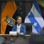 La prefecta Marcela Aguiñaga deja el cargo después de ser electa en 2023.