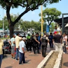 Imagen referencial. Un ciudadano se salvó de ser asaltado tras salir de un banco en Urdesa.
