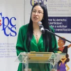 La postulante a Fiscal General, Inés Maritza Romero.