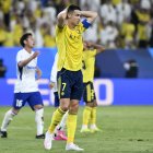 Cristiano Ronaldo exteriorizó la frustración con el Al-Nassr en la final.