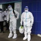 Imagen de los controles sanitarios en Costa de Marfil, uno de los países africanos afecados por el ébola.