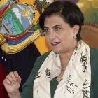Gabriela Sommerfeld, canciller de Ecuador.